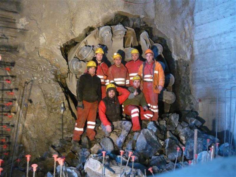 cogeis lavori - tunnelling tbm - società idroelettrica tornalla